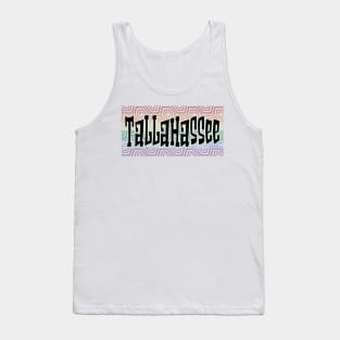 LGBTQ PRIDE EQUAL USA TALLAHASSEE Tank Top